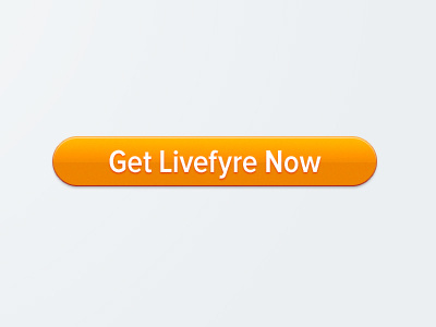 Get Livefyre Now button orange proxima nova condensed shiny