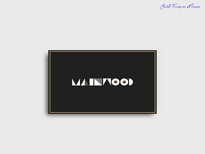 Mainwood card card design hossegor print wood