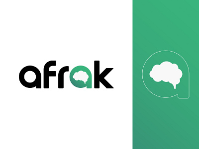 Afrak Logo Redesign | Brain shape logo