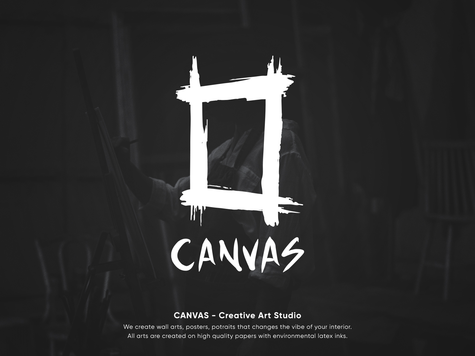 Canvas Creative Art Studio Logo by Md Sadiqur Rahman Fahim on Dribbble