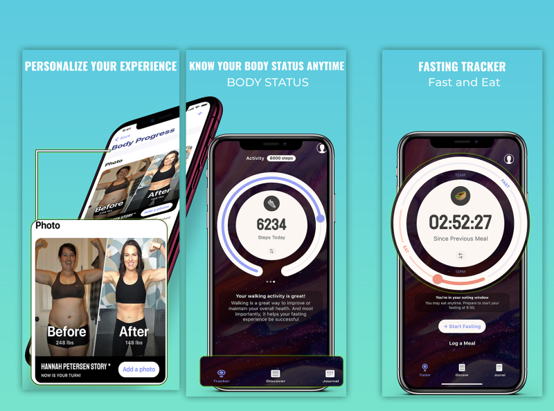 Physical fitness App Screenshots by waqif on Dribbble