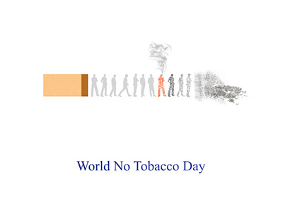 World No Tobacco Day health illustration smoking tobacco world no tobacco day