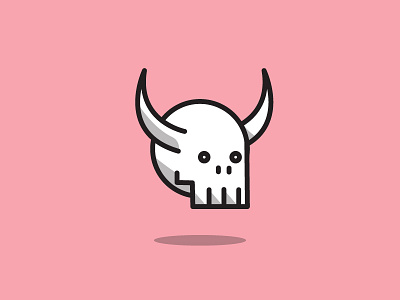 Devilskull art artist color design digital digitalart graphicdesign illustration illustrator minimal minimalism minimalist