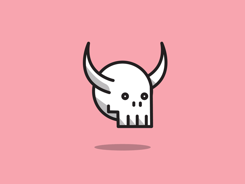 Skulls. art artist color design digital digitalart graphicdesign illustration illustrator minimal minimalism minimalist