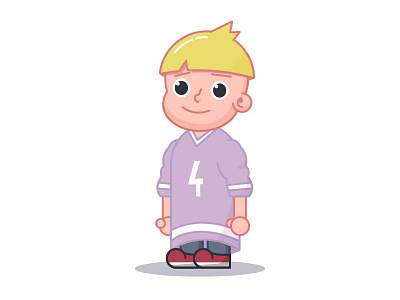 A Particularly Shiny Child. character characterdesign color design digital digitalart graphicdesign illustration illustrator minimal minimalism minimalist