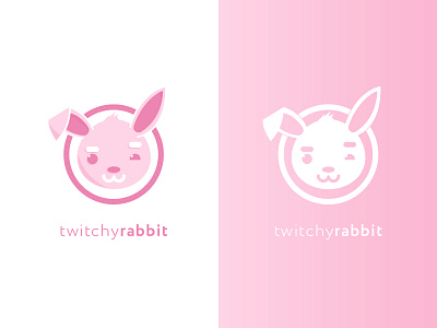 Twitchy Rabbit art artist color design digital digitalart graphicdesign illustration illustrator minimal minimalism minimalist