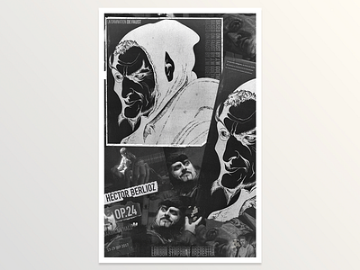 Punk Meets Classical: La Damnation de Faust collage graphic design mixed media music poster poster design punk zine