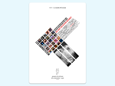 LCD Soundsystem | Poster Series collage lcd lcd soundsystem music music art music artwork poster poster a day poster art poster challenge poster collection