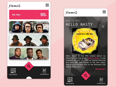 Flame: Music App