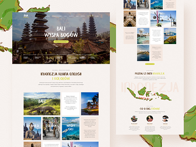 Dua Benua - Home indonesia landing travel ui ux web web design website