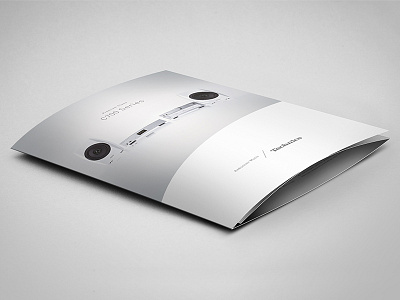 Technics Brochure audio brochure clean minimalism music quality sound technics