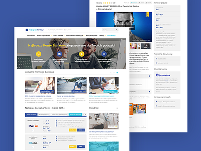 Najlepszekonto.pl design finance grid mobile responsive rwd ui ux web website