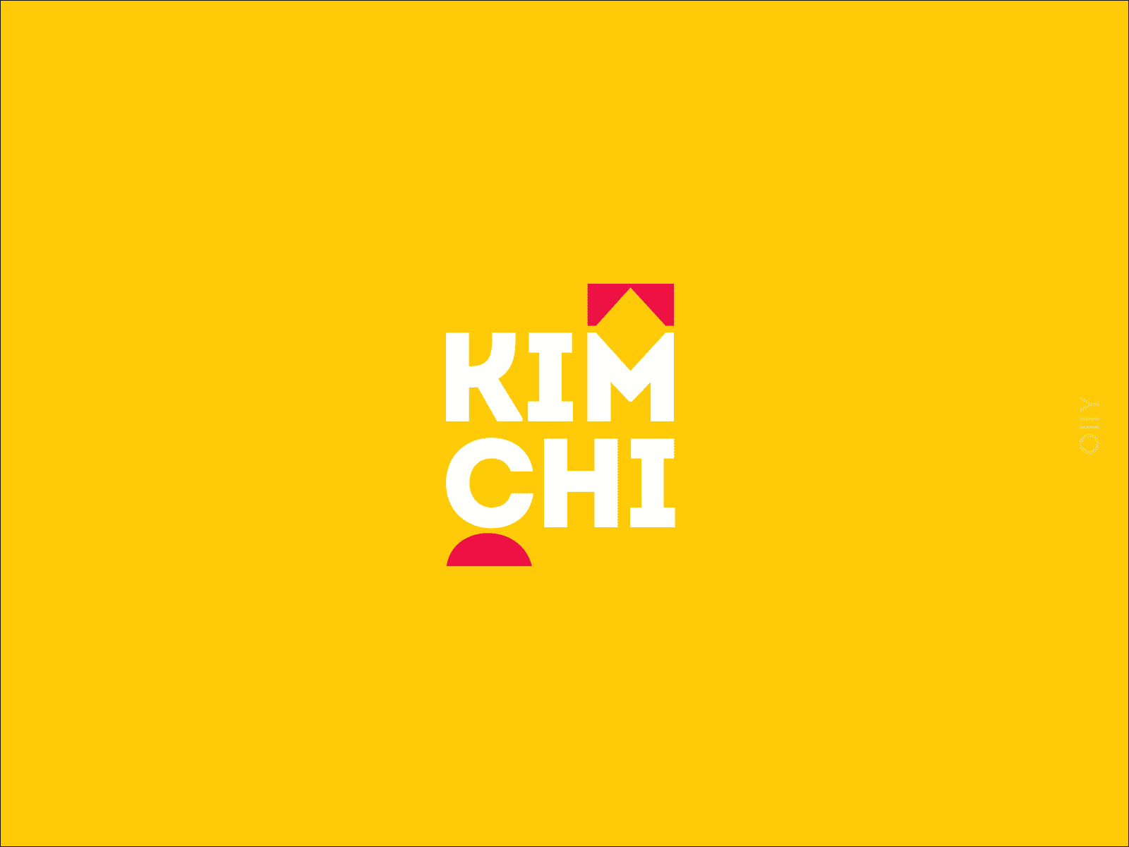 "Kimchi" korean restaurant | branding brand branding cafe cafe logo design kimchi korean logo restaurant sushi vector