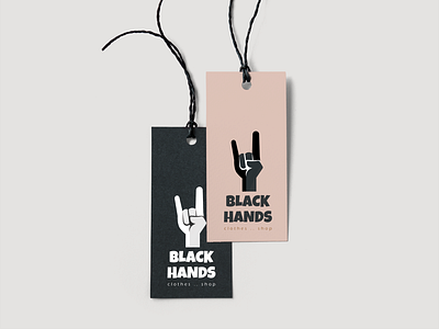 Black Hands - Logo Design black branding design flat icon illustration logo logodesign vector