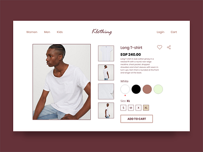 012 Daily UI - E-Commerce Shop clothes dailyui design e commerce ui ui design ui ux ux websit