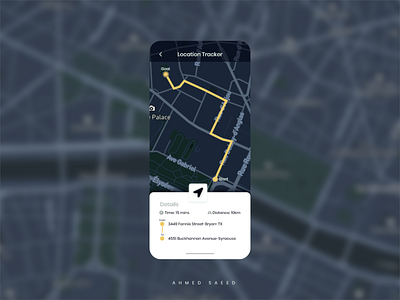 020 Daily UI - Location Tracker