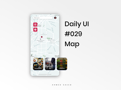 029 Daily UI - Map 29 app dailyui design map ui ui design ui ux ux
