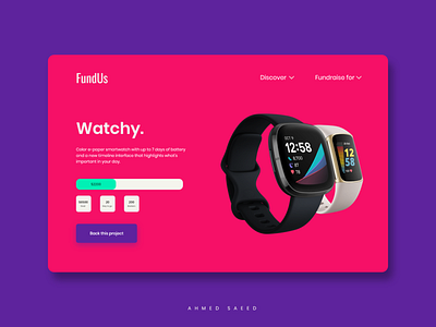 032 Daily UI - Crowdfunding Campaign