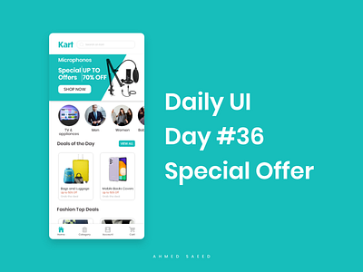 036 Daily UI - Special Offer app dailyui design special offer ui ui design ui ux ux