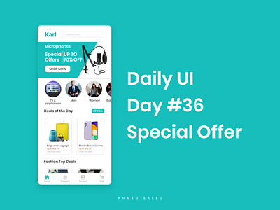 036 Daily UI - Special Offer