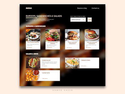 043 Daily UI - Food/Drink Menu