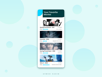 044 Daily UI - Favorites