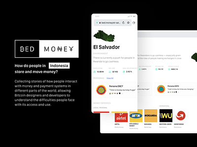 Bed Money bitcoin blockchain crypto finance p2p payments research transaction ui ux web app web ui website