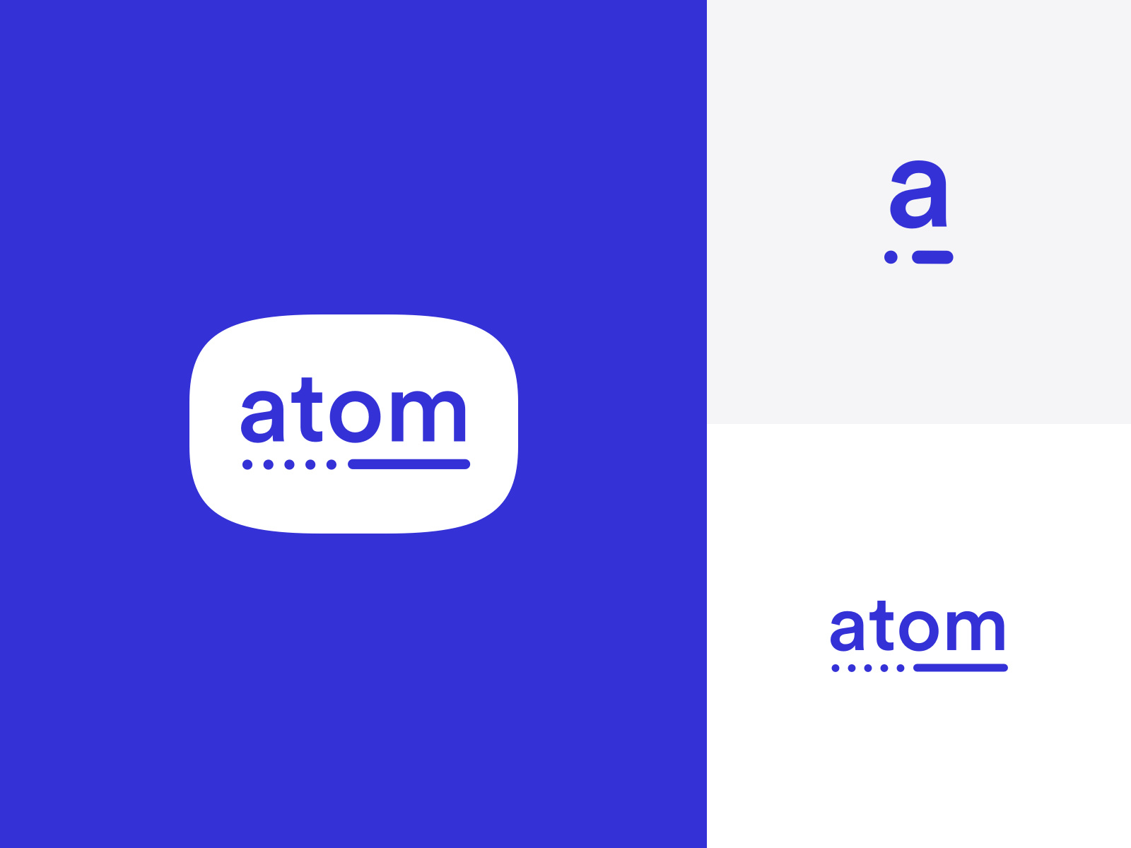 Atom Logo by Lucas Bauer on Dribbble