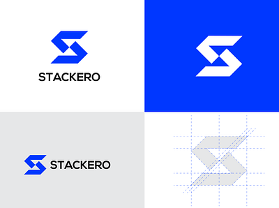 Logo STACKERO adobe illustrator app design brand identity branding color design designs graphicdesign icon icon design identity branding identity design logo logodesign logotype monogramlogo vector web design