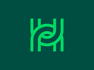 LOGO "H" adobe illustrator branding design icon letter logo logotype vector