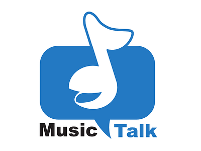 Musictalk Logo 2 branding logo marketing