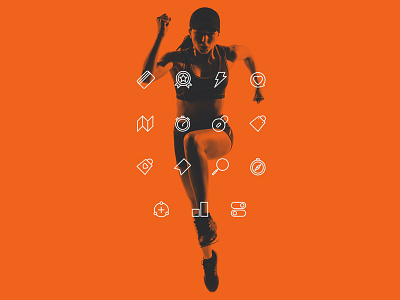 Running app / MiRun - Icons