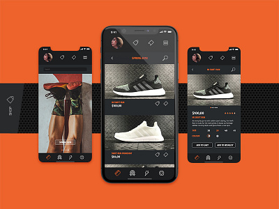 Running app / MiRun - Shop