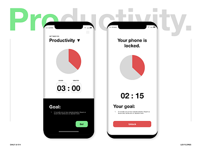#dailyui 014 Timer (productivity app) dailyui design minimalism pomodoro product design type ui ux web work