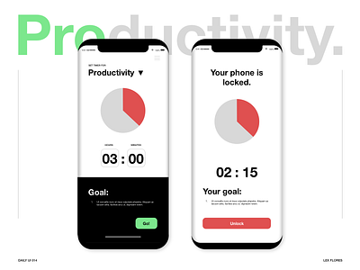 #dailyui 014 Timer (productivity app)