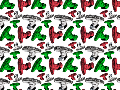 Vicente Fernandez Pattern crosshatching el grito hispanic heritage month illustration ink pen markers mexican art mexican independence day redbubble society6 vicente fernandez