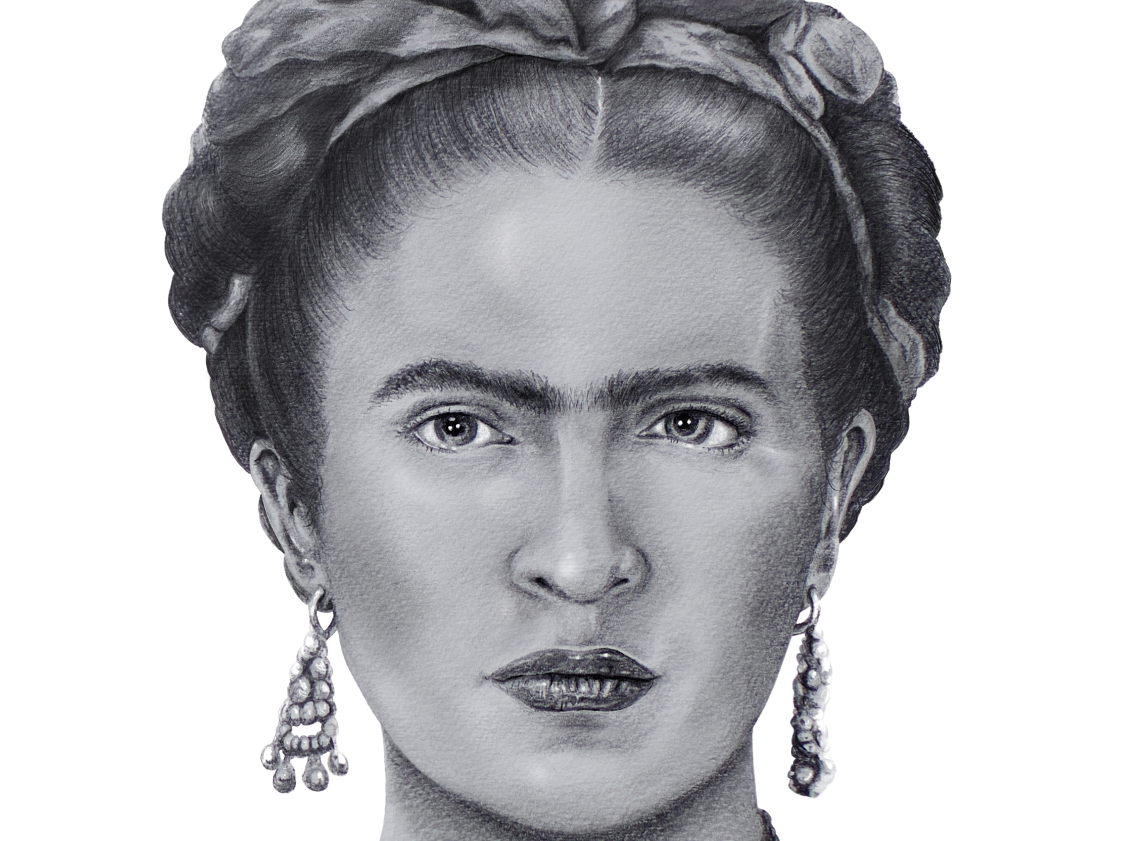 Frida Kahlo Pencil Drawing by Ivan Ramirez on Dribbble