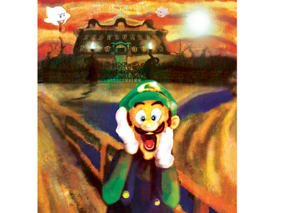 Scream Luigi