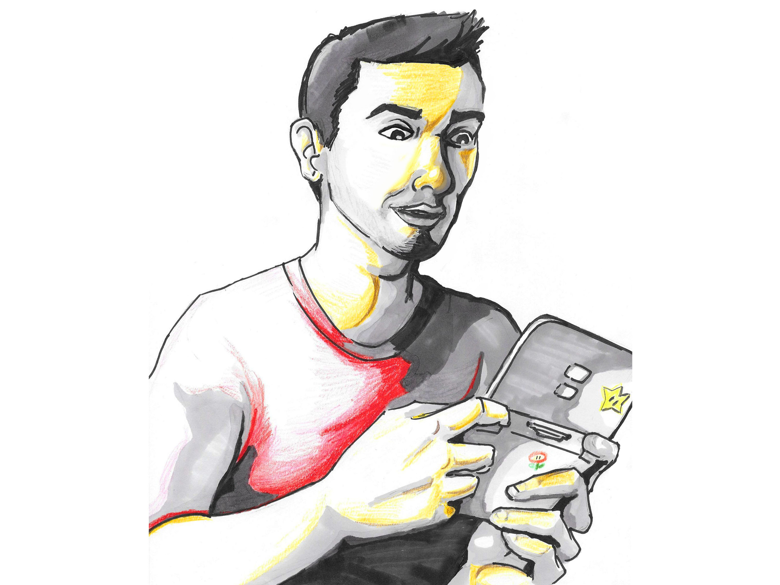 Self Portrait Caricature By Ivan Ramirez On Dribbble