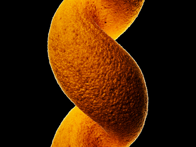 CHEETOS SPIRAL 3d 3d model 3dartist abstract cgi cheetos illustration modelling render rendering shape spiral sss sweep