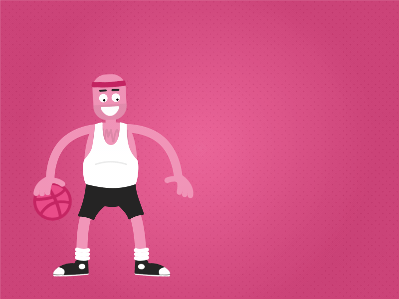 Ball is Life 2d after effects animation debut design flat illustration vector