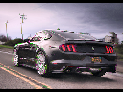 There's a glitch in the system! altered mustang reality