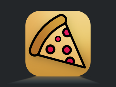 Pizza Time App app design app icon dailyui pizza sketch ui uidesign