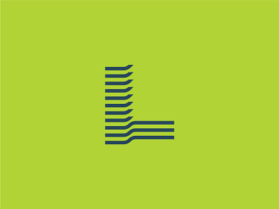 Letter Mark L 36daysoftype design geometry lettermarklogo line logo logomark mark monogram