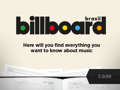 Case Billboard New Site billboard case music project responsive site