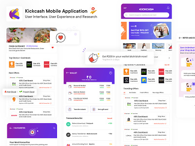 A cashback payment mobile application adobe cards cashback coupons design experience design food gradient interaction design landing page logo minimalism mobile app mobile ui mobiledesign payment app trending ui userexperience userinterface