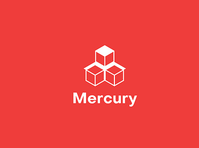 Mercury Logo resign branding logo simple