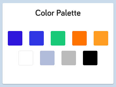 Colors Palette