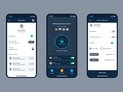 Smart Home android app design app branding design flat icon india ios iphone iphone x smarthome smartkey ui design uiux uxdesign virtual key