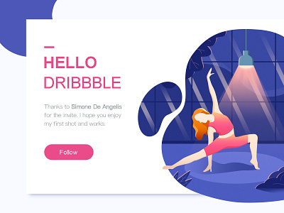 Hello Dribbble! 插图